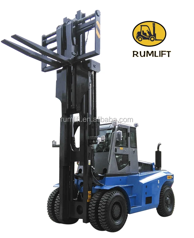 Дизельный вилочный погрузчик 12 тонн с японским двигателем