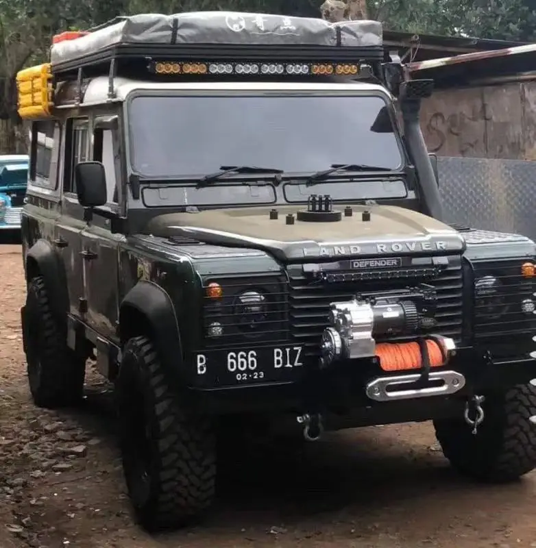 12v/24v 12000lbs 5440kg Car electric winch set with double motor