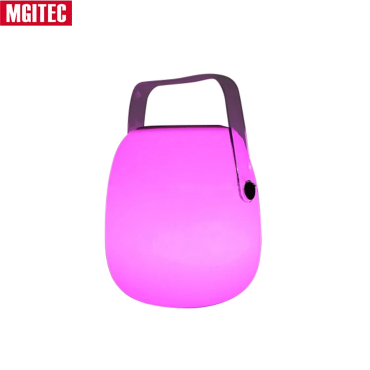 Popular design portable wireless rechargeable speaker with LED lighting