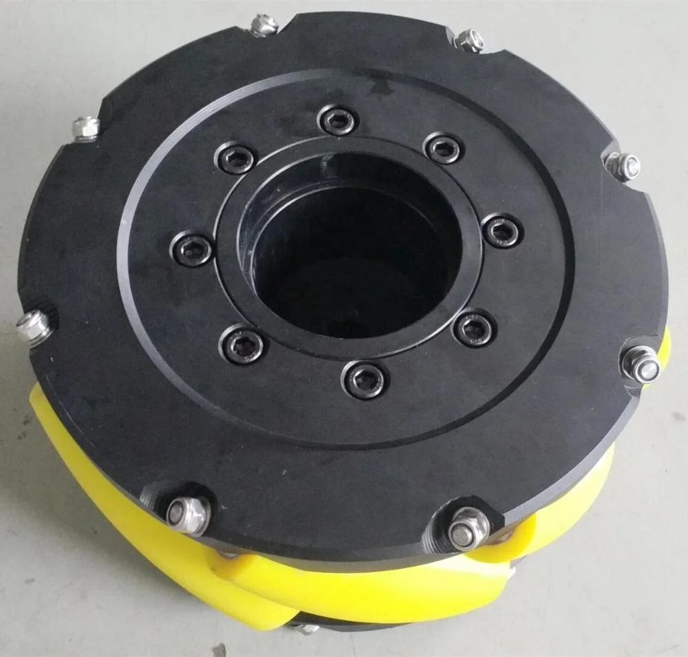 SS 13 inch 330 mm 4000 kg load heavy duty industrial mecanum wheel PU aluminum material