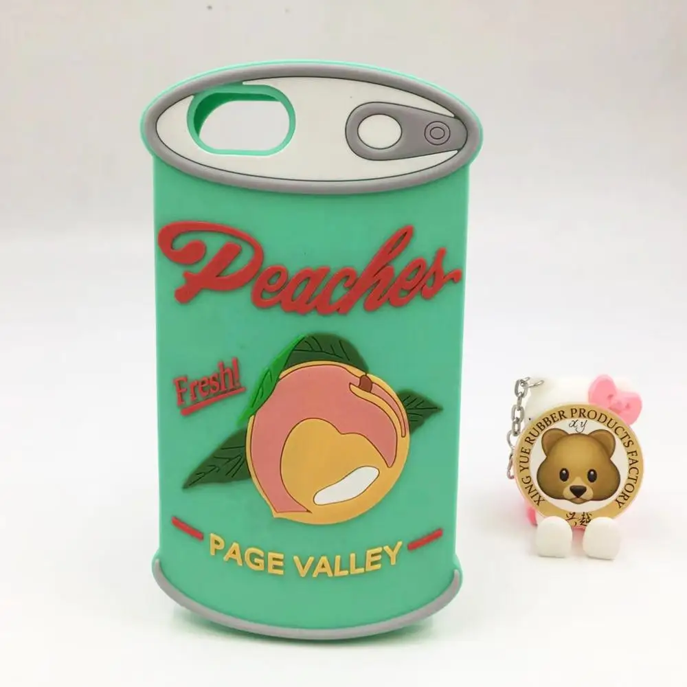 
Factory price cans shape soft silicone case can be customized full protective phone case for samsung for huawei for iphone 