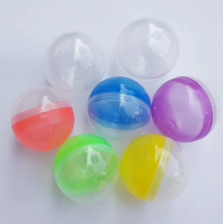 vending machine toy  empty capsule candy container surprise egg toy cheap plastic reward lottery ball toy