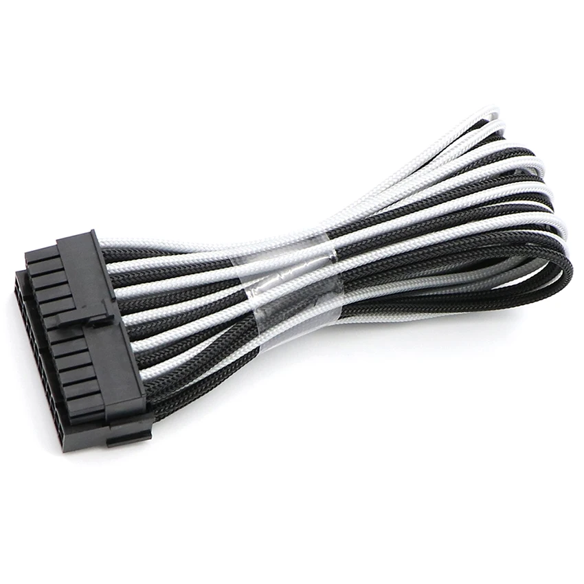 24Pin 30 см длинные Atx материнских плат питания женщин и мужчин Расширение Кабель-адаптер