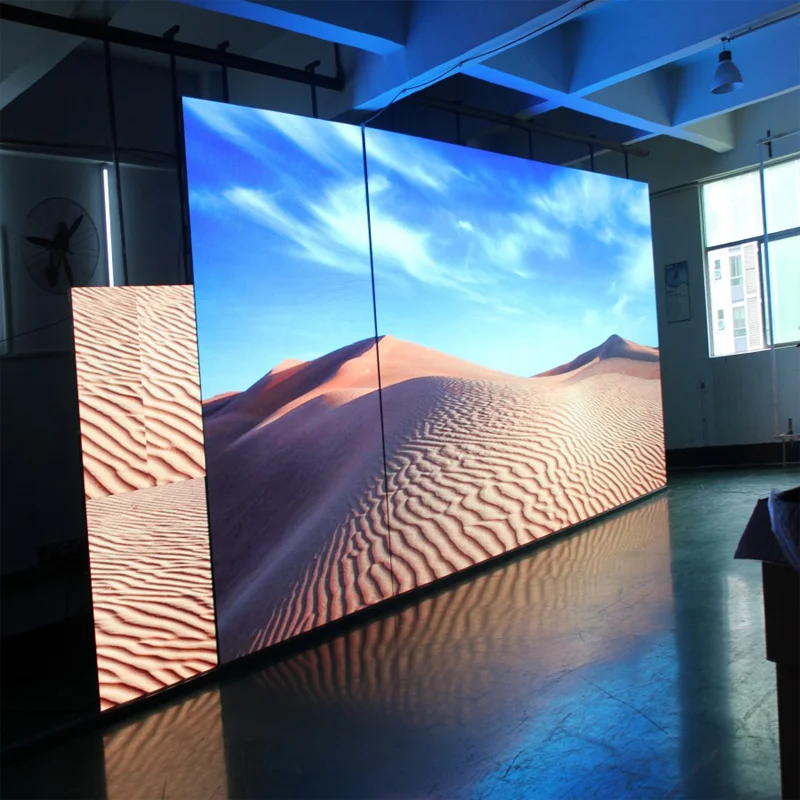 Indoor full color SMD2121 P4.81 led TV advertising video wall led display module billboard