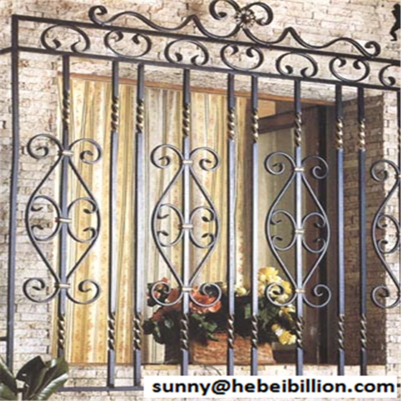 decorative wrought iron windows
