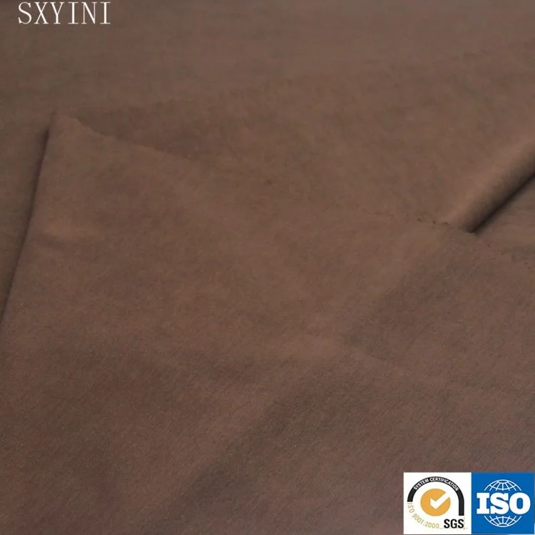 
high-end knitted cupro sand washed fabric 