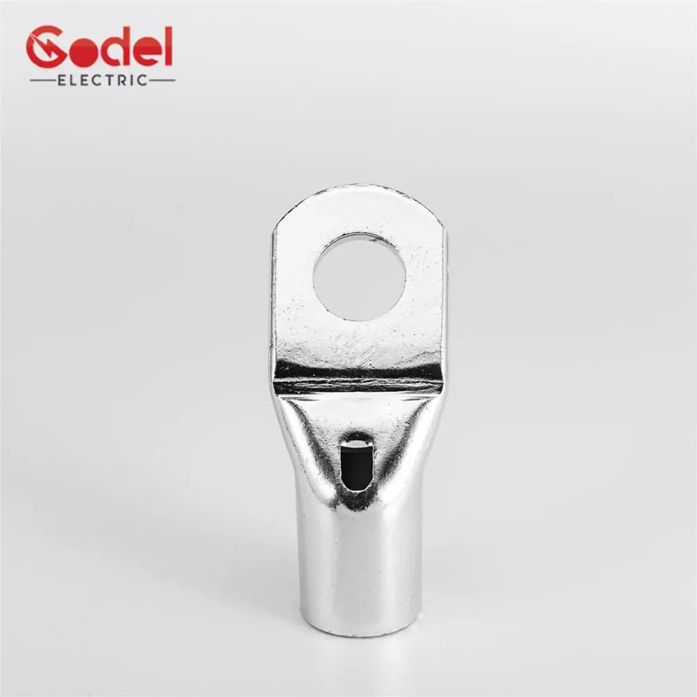 45 угловой медные трубы конец кабеля терминал Lug