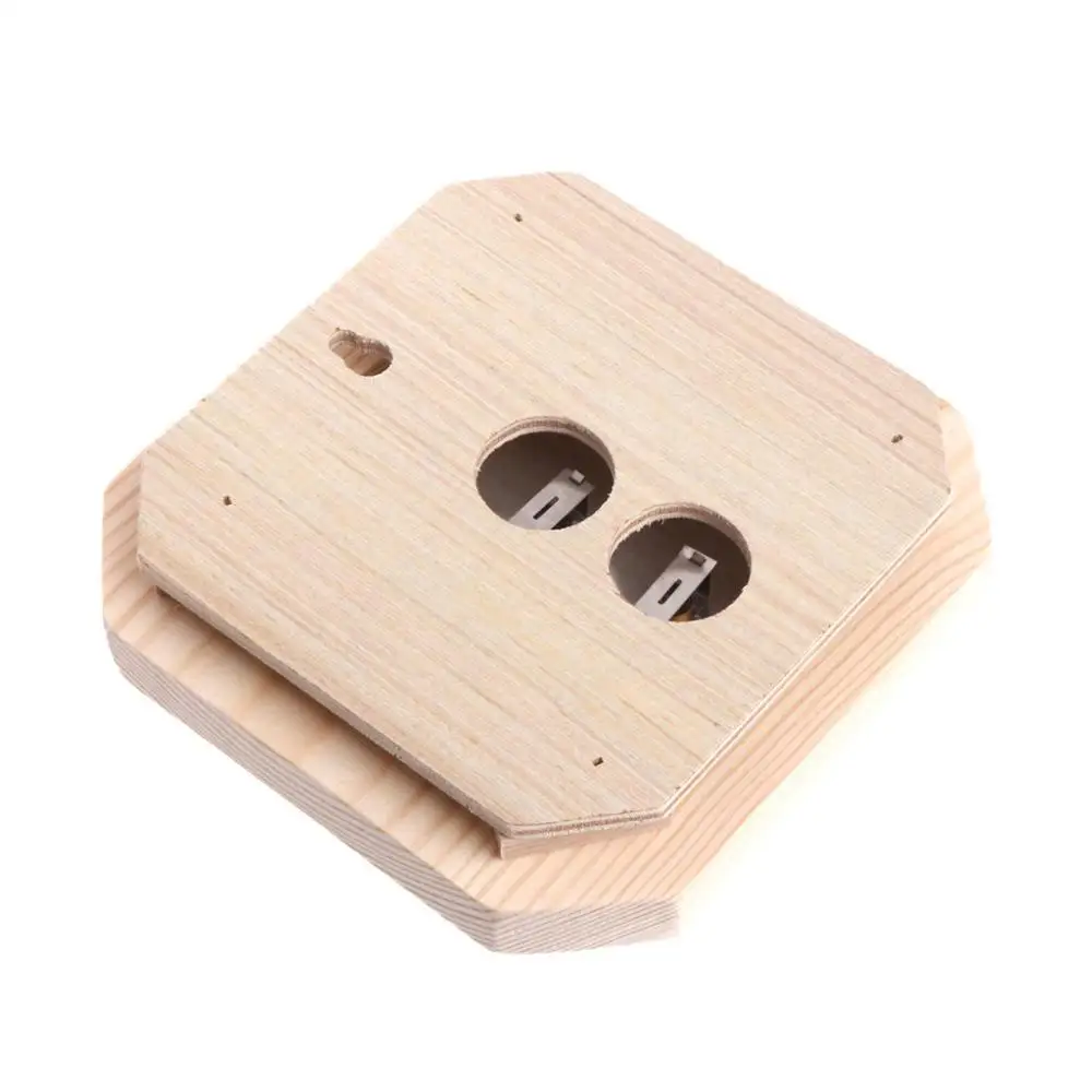 Single Sauna Wooden Hygrothermograph Thermometer Hygrometer Sauna Room Accessory