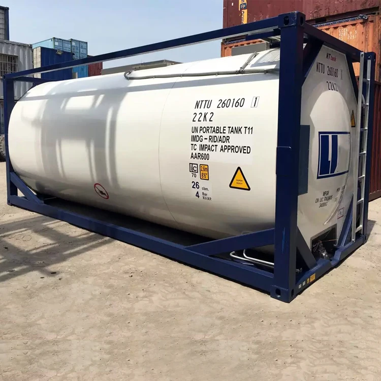 40 feet coconuts tank container with heating system