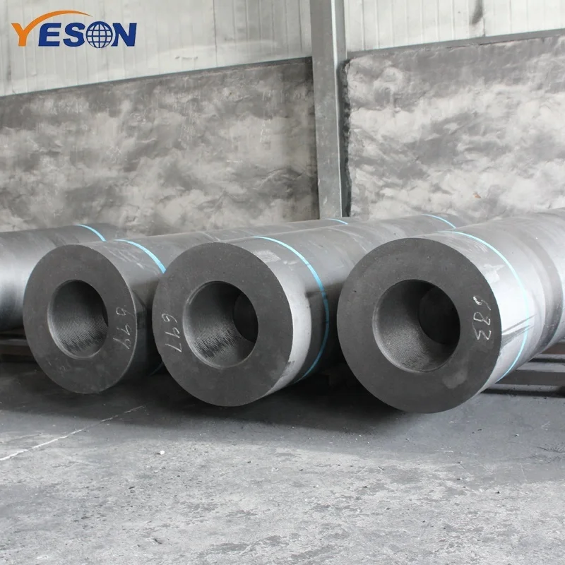 Углеграфитовый электрод для рафинирующей печи