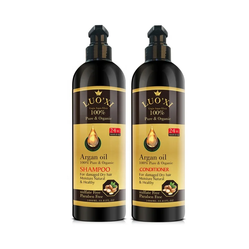 1000ML OEM/ODM 100% pure & organic Argan oil hair mask for damaged dry hair