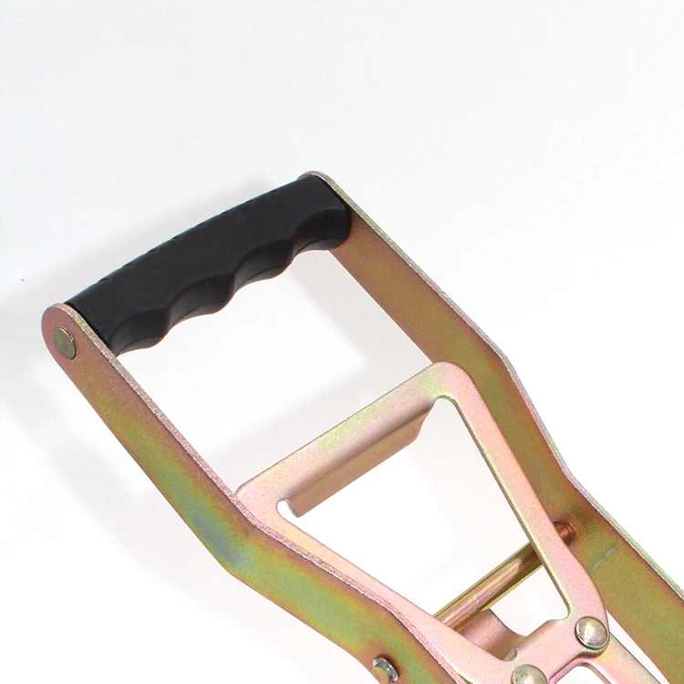 
2 inch 5000kgs Ergo Long Plastic Handle Reverse Ratchet Buckle 