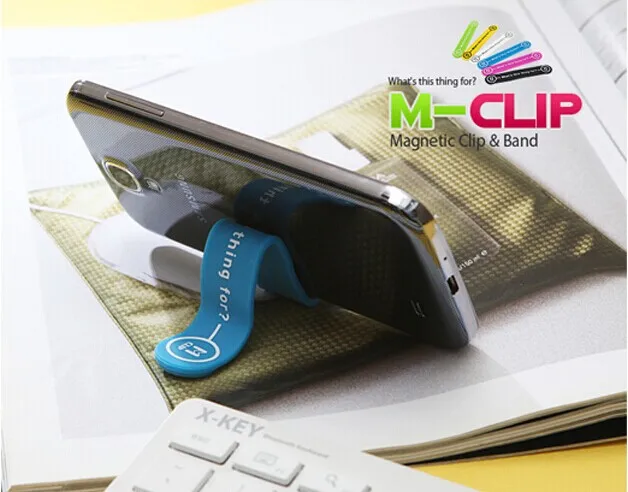 Держатель-органайзер для кабелей и наушников из мягкого ПВХ