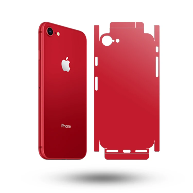 Высокое качество красочные 3D гидрогели полный Чехол красный защитная пленка из термополиуретана для iPhone 8 плюс