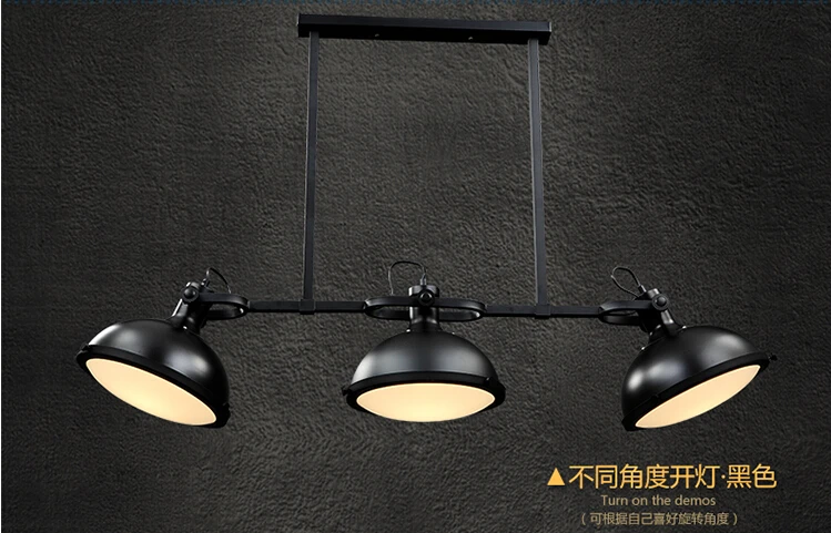 Hot sale Vintage Countryside Chandeliers Pendant Lights Industry Retro Simple Suspended Hanging Lamps Fixtures