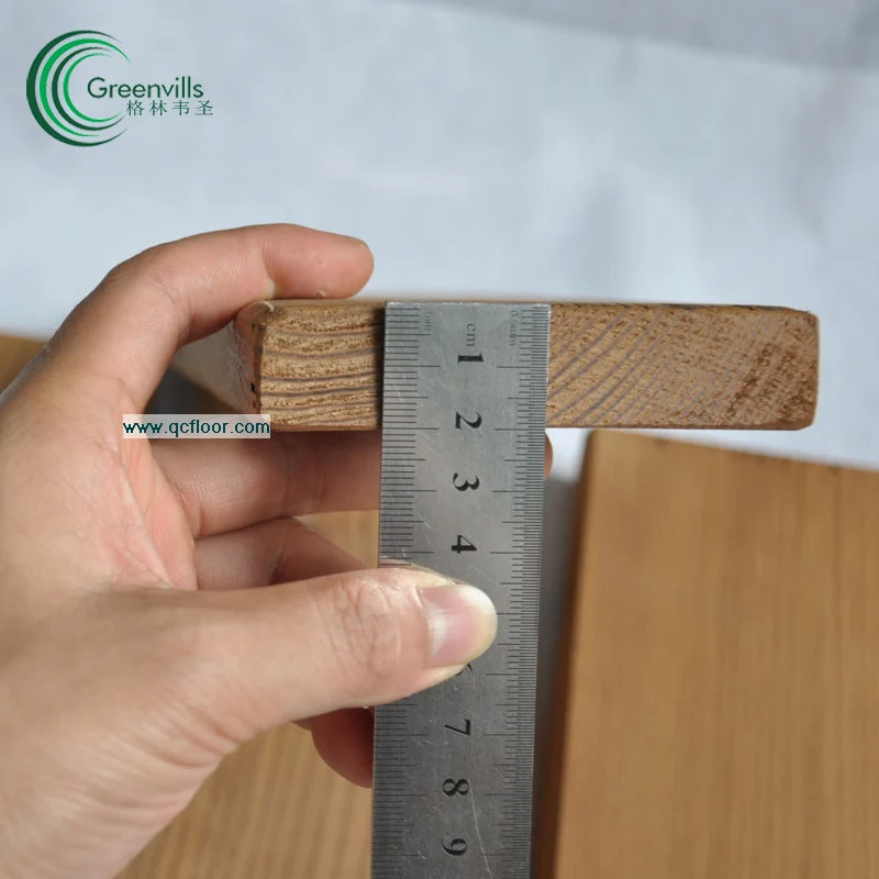 
Thermo Wood Decking/ wall board outdoor wood floor carbonized/ natural treatment wood decking pine/birch 