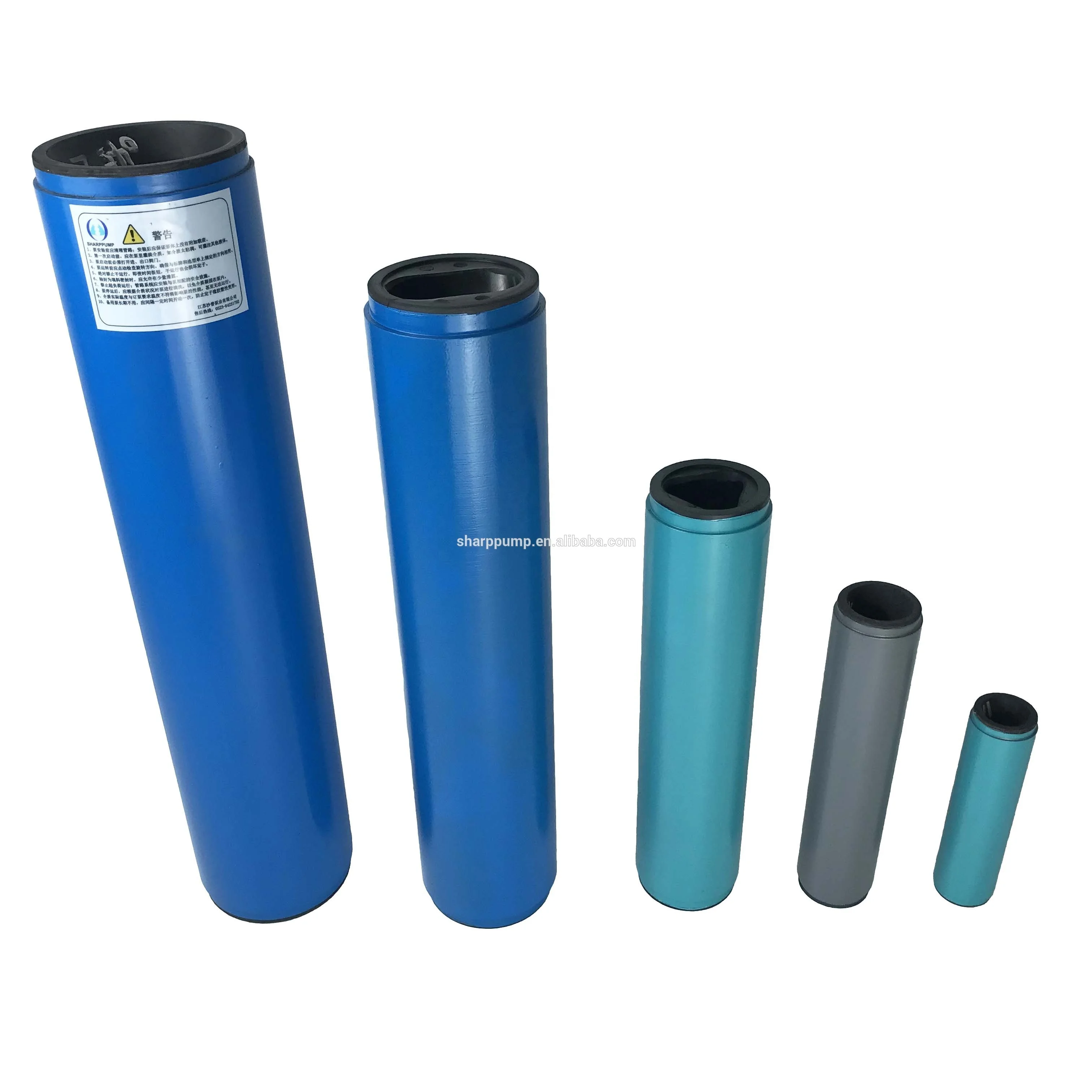 most popular netzsch type NM015 progressing cavity screw pump parts rotor stator for food/waste water/oil transfer