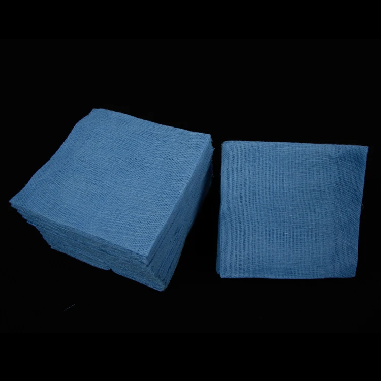 medical sterile disinfection cotton gauze dressing sponge piece
