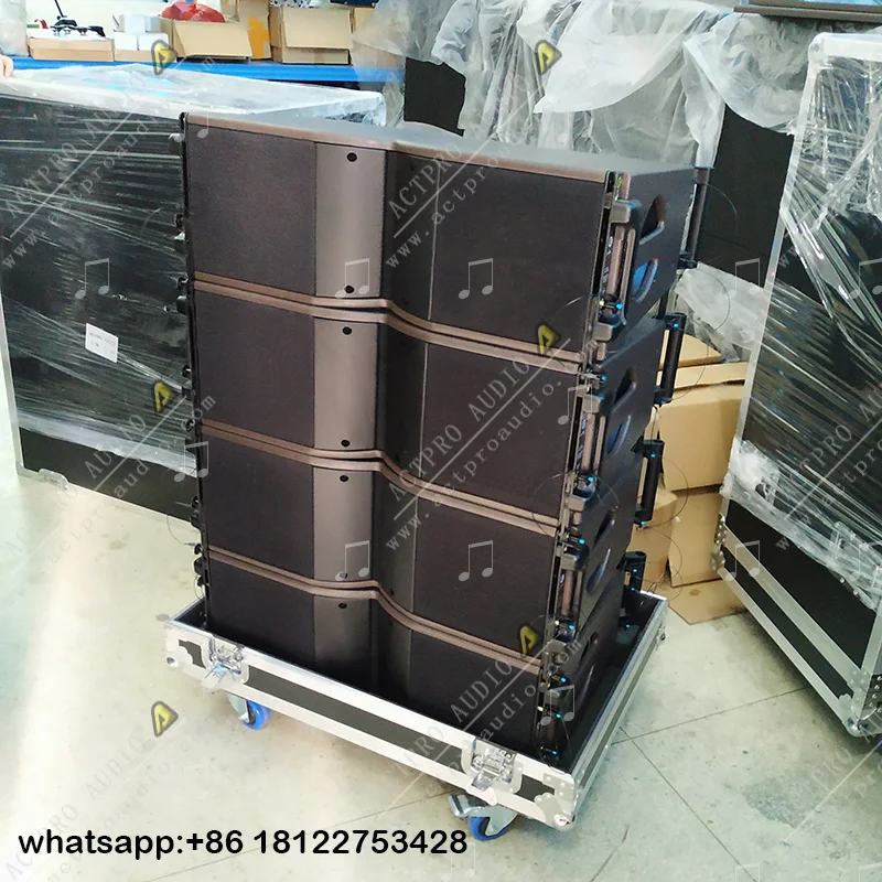 PA Speaker Dual 8 Inch KR208 Line Array PRO Sound KR208 Loud Speaker Powerful Bass 18 Inch Subwoofer Sb18 Sb28 Ks28