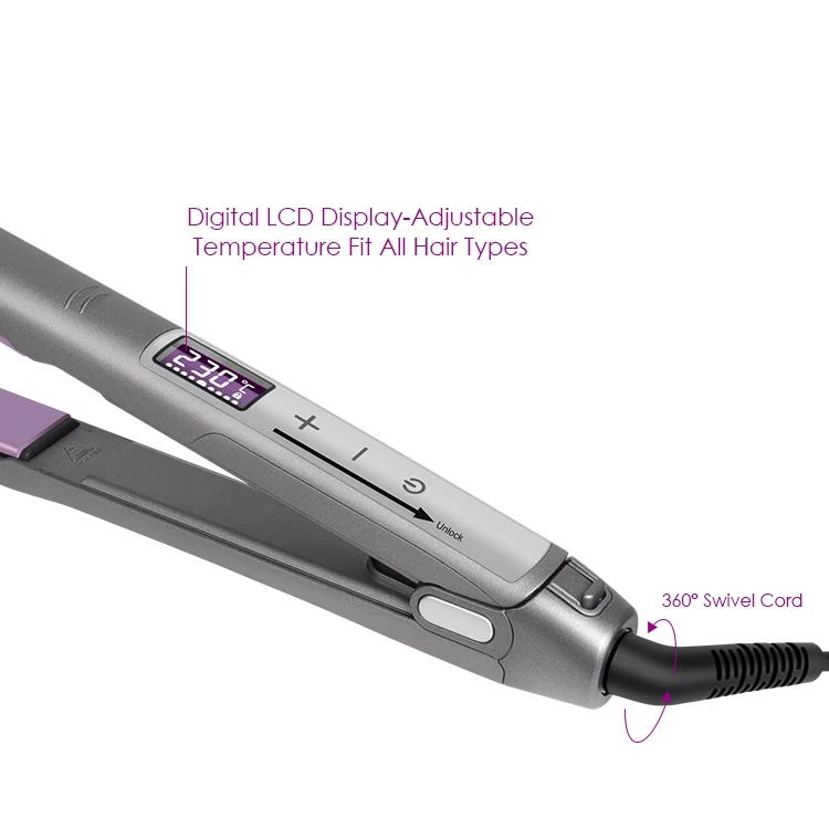 Ceramic Hair Straightening Machine Price As Seen On TV Products Custom Private Label Mini Flat Irons