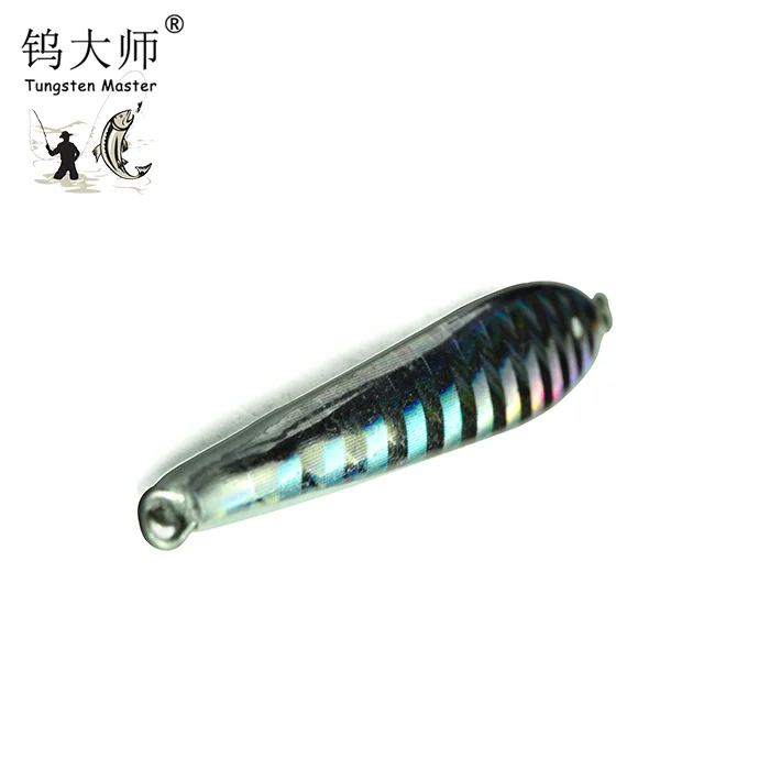 Different weight fishing tungsten spoon without hooks