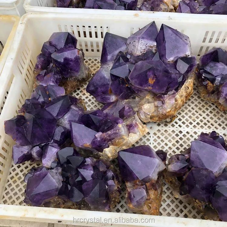 
Wholesale Sparkly Natural Raw Purple Amethyst Quartz Crystal Clusters For Sale 