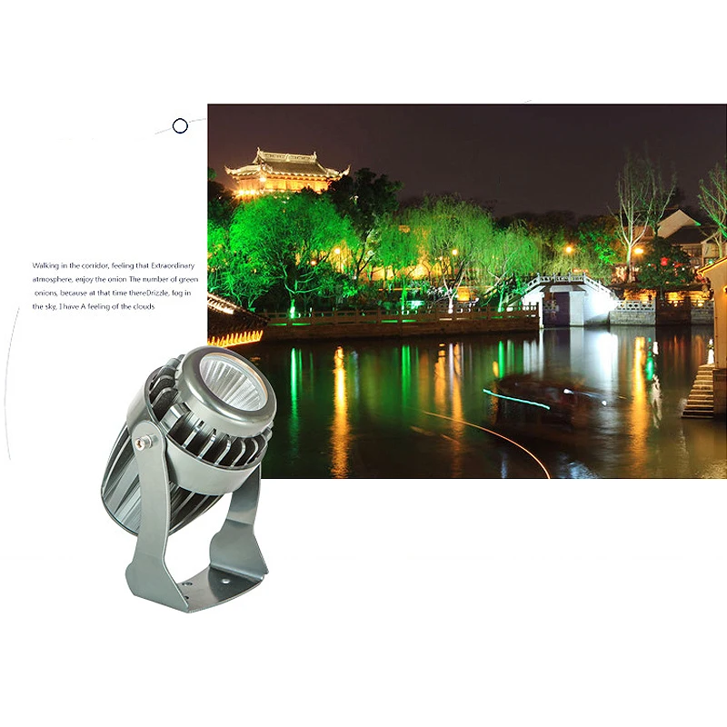 Professionalrgb  IP66 outdoor AC220V Aluminum Led Flood Lights slim spotlight Aluminum with high quality