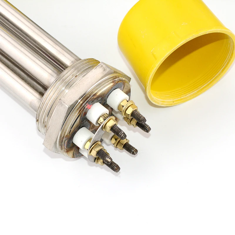 
Hexagonal copper head engineering high power electric heating tube 58 thread heating tube 