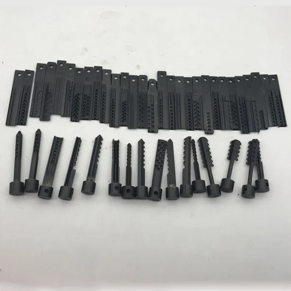 2017 New arrival electronic lock pick gun Electronic Bump Pick Opener tools with 45 heads