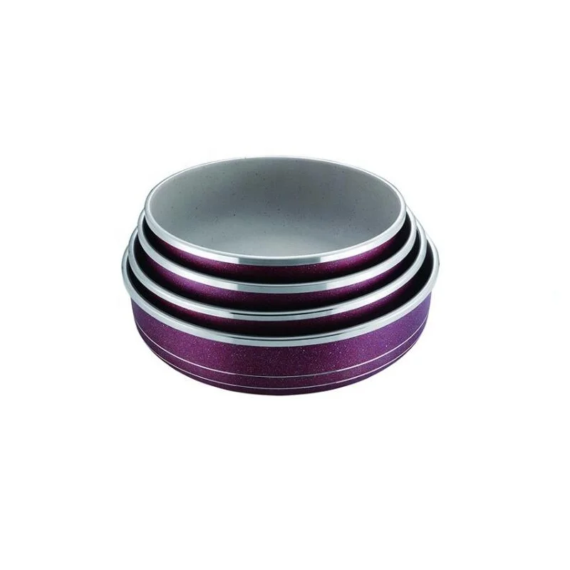 Essential Non-stick aluminum kitchen set cookware marble stone cookware set