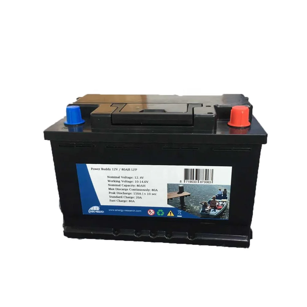 32650 high power lifepo4 battery packs 12v 80ah deep cycle lithium ion battery for electric boat