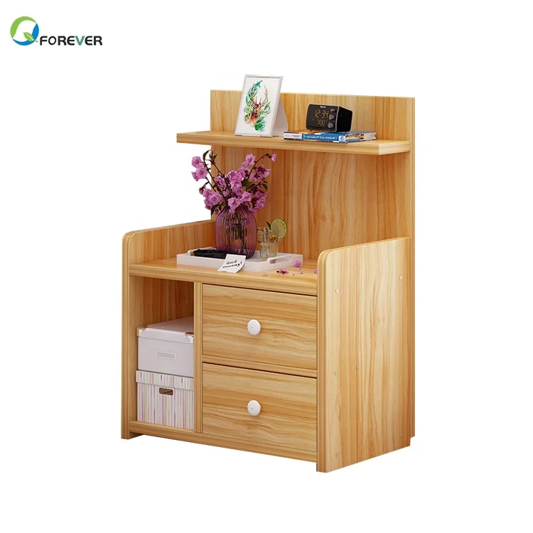 Bed Side Storage Cabinet For Bedroom Night Stand 2 Drawer Nightstand (62005066320)