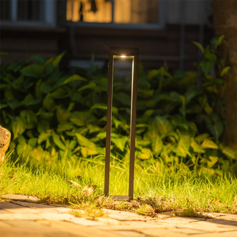 
Landscape Villa Residential Design IP65 Aluminum LED Bollard Lights and LED Lawn Light 