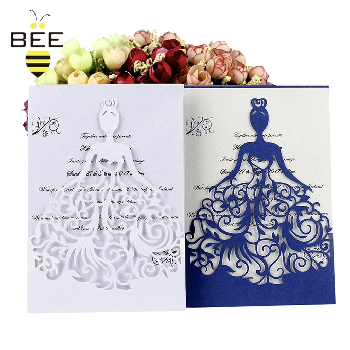 Складные открытки лазерной резки, роскошные пригласительные жемчужные открытки, свадебные пригласительные открытки, китайские подарочные коробки для свадебного торта в стекле