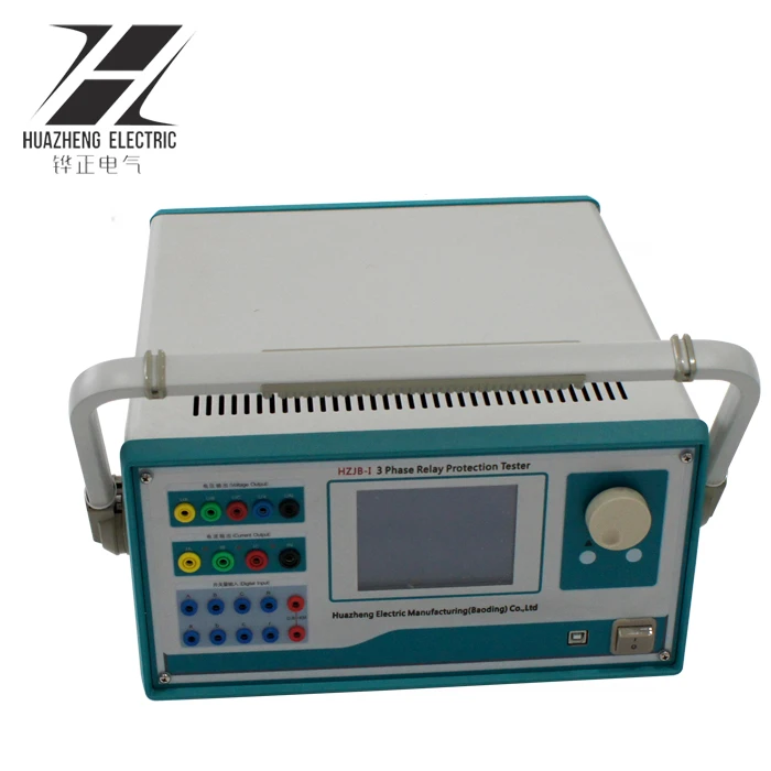 Трехфазный Расширенный микровычислитель Многофункциональный Процесс защиты реле тест набор