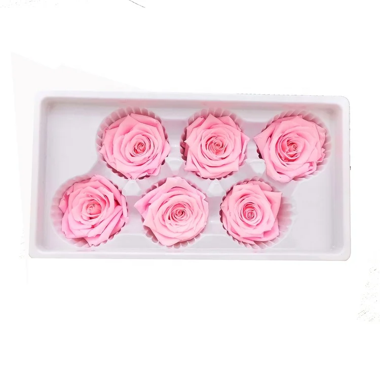 High Quality Preserved Flower Rose Bud Artificial Flower for Florist Supplies