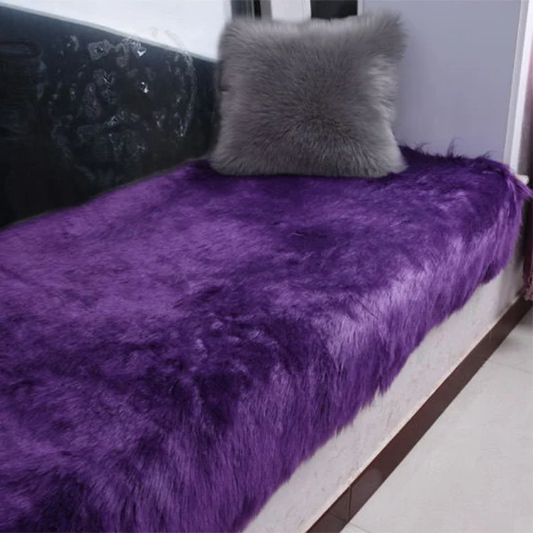 
Modern decorative fur cushion covers with large size for tatami and sofa 