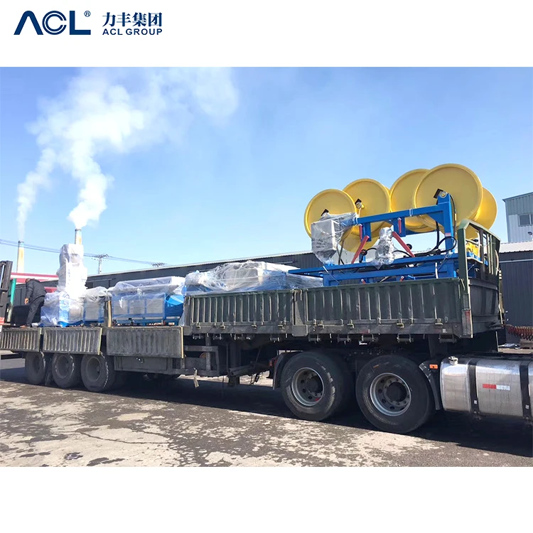 ACL HVAC I shaped stainless steel square automatic 5 lines air duct production machine