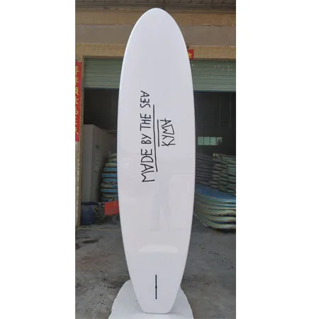 Hot sale Customized Plastic Stand UP Paddle Big Black Board Surfboard
