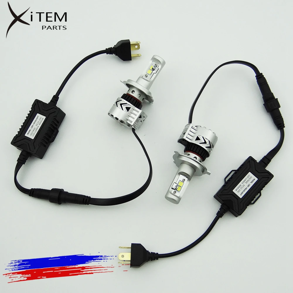 Автомобильные светодиодные фары кри чипсы XHP50 H13 9007 9008 G8 светодиодные лампы фар высокое качество