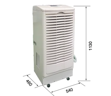 220V 138L Per Day Compact Intelligent Portable Industrial Dehumidifier