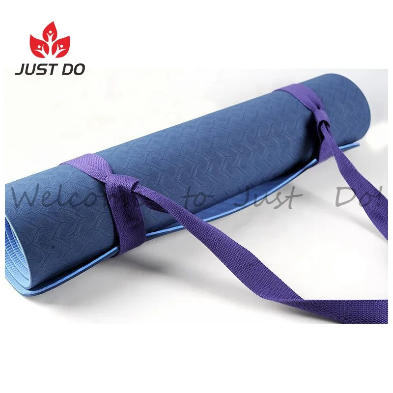 
Cheap Adjustable Cotton Yoga Mat Carrying Strap 