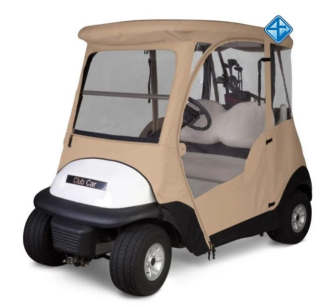 Deluxe 2 Passenger Golf Cart Enclosure