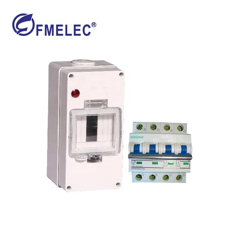 IP66 Australia Distribution box 4ways MCB enclosure DC switch enclosure