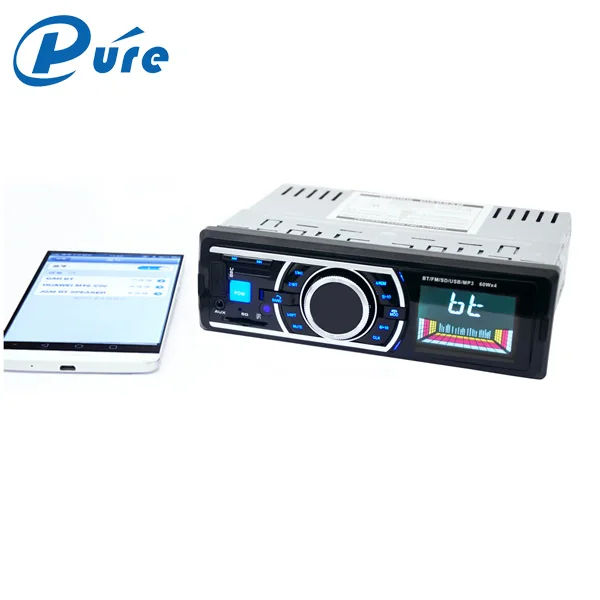 Cheap Universal car mp3 player with line out  bt mp3 DVD VCD CD MP3 MP4