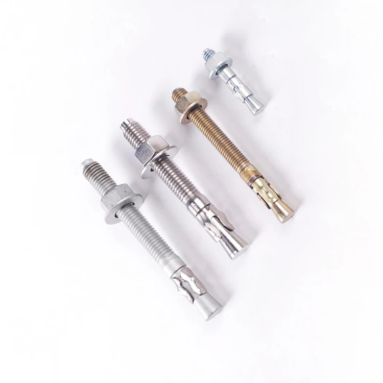 
Stainless steel m10 m16 m24 expansion wedge anchor bolt 