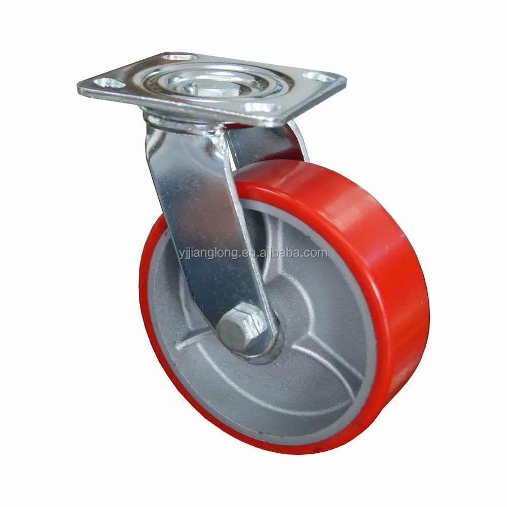 
Heavy Duty Cast Iron Castor Swivel Caster Trolley Wheels 