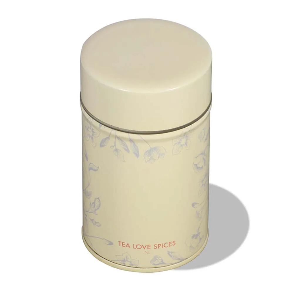 Odm Recycle Metal Round Gift Tin Box Clear Cans