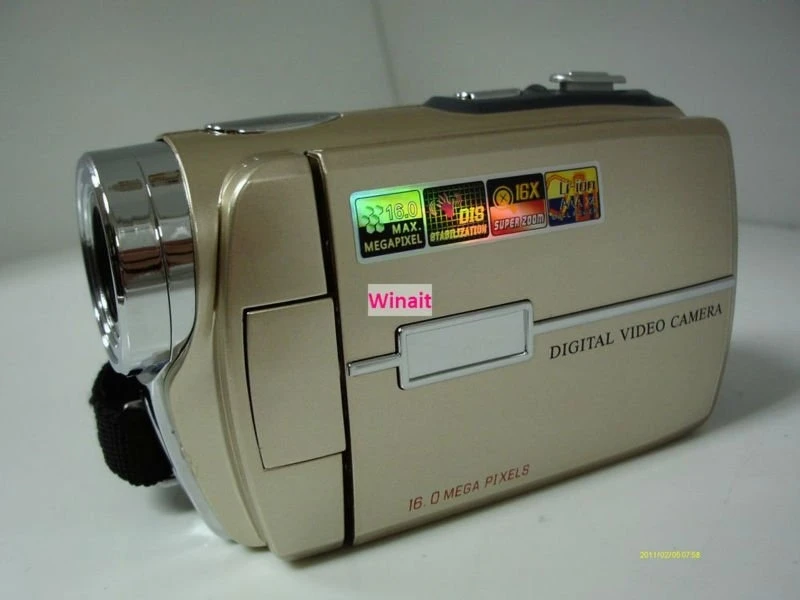 16MP 5.0 МП cmos-датчик цифровая видеокамера с 16X цифровой зум и 3 дюймов экран