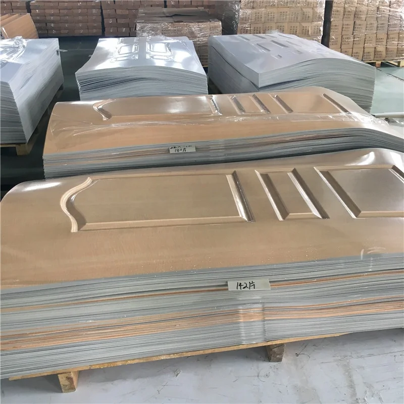 Древесно-пластиковая композитная дешевая цена китайский поставщик новый дизайн 2 мм-5 мм дверная оболочка WPC